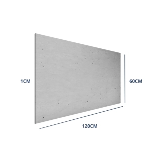 Płyta Betonowa Ścienna 120x60cm 1cm GRUBOŚCI